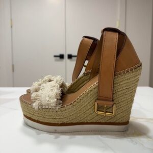 See By Chloe Leather Espadrilles